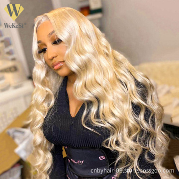 613 Lace Front Wig,613 HD Lace Frontal Wig,Blonde 613 Full Lace Wig Human Hair